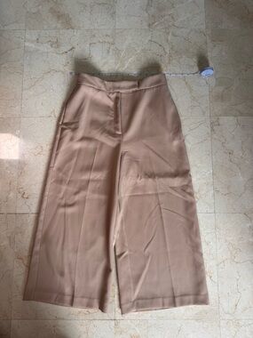 Zara Blush Pink Tailored Trousers